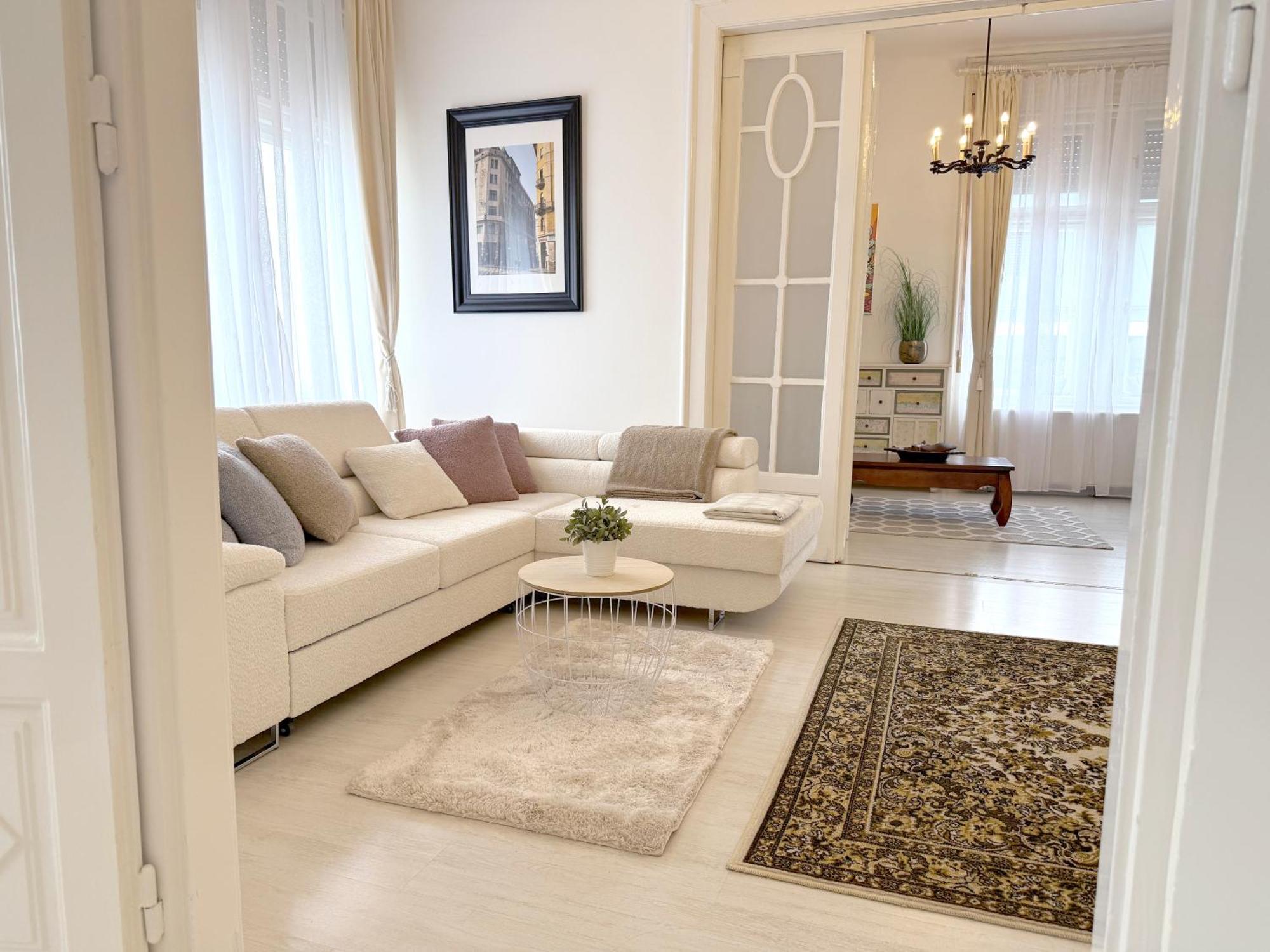 Elegant 125M2 Apartment In Center Of Budapešť Exteriér fotografie