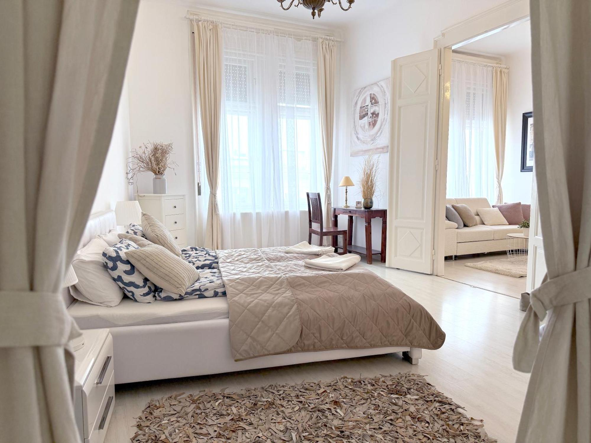Elegant 125M2 Apartment In Center Of Budapešť Exteriér fotografie
