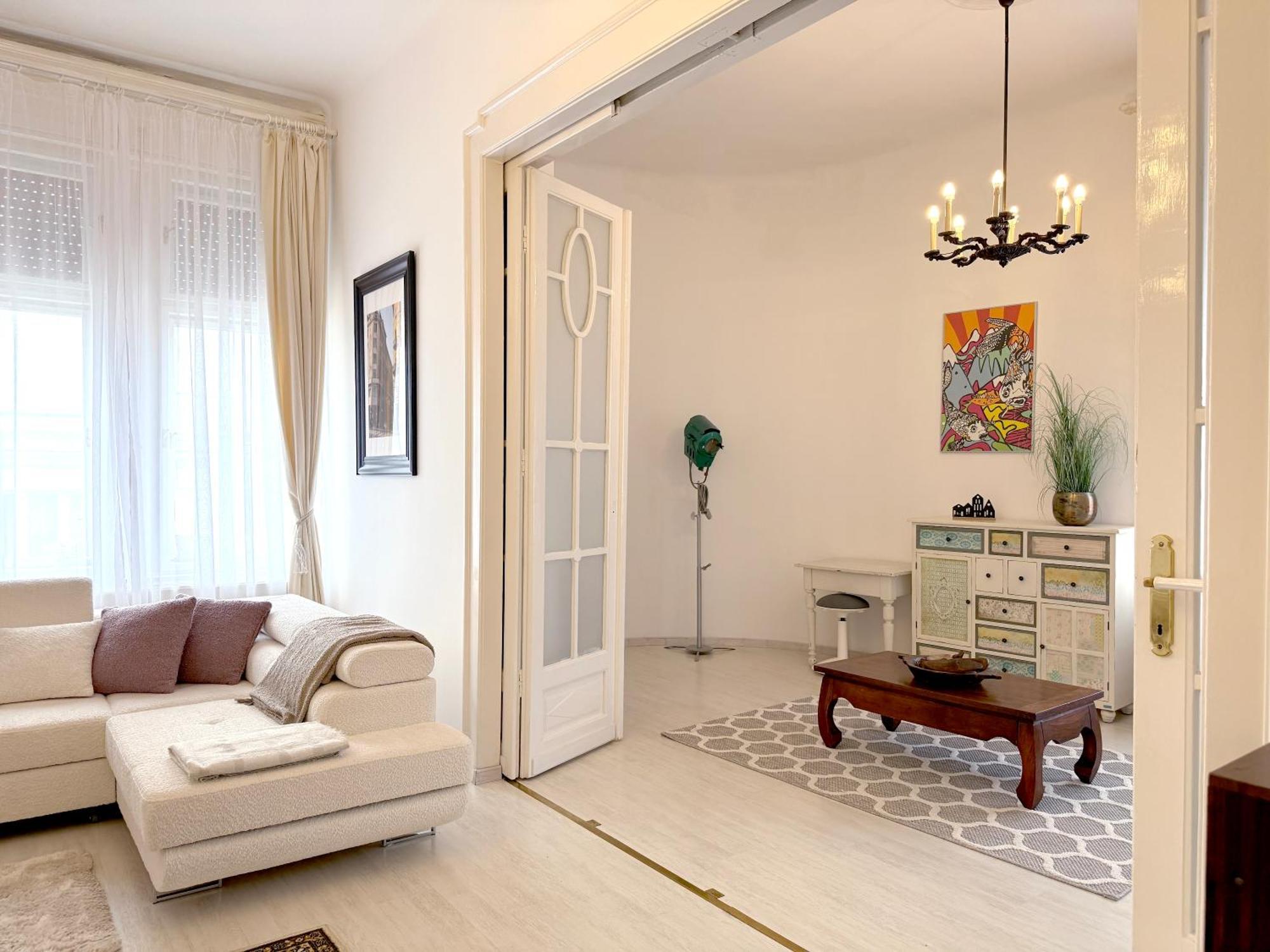 Elegant 125M2 Apartment In Center Of Budapešť Exteriér fotografie