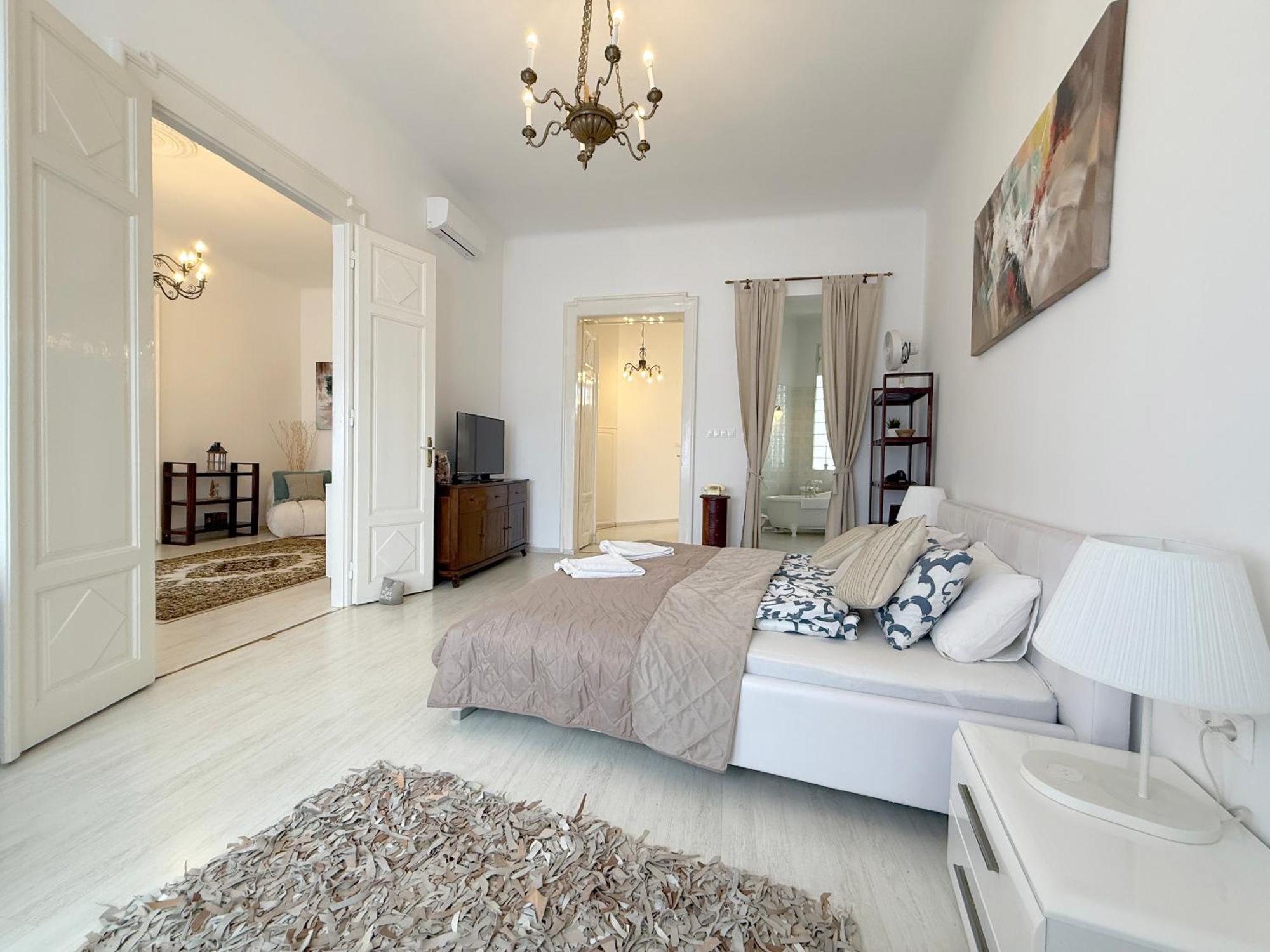 Elegant 125M2 Apartment In Center Of Budapešť Exteriér fotografie