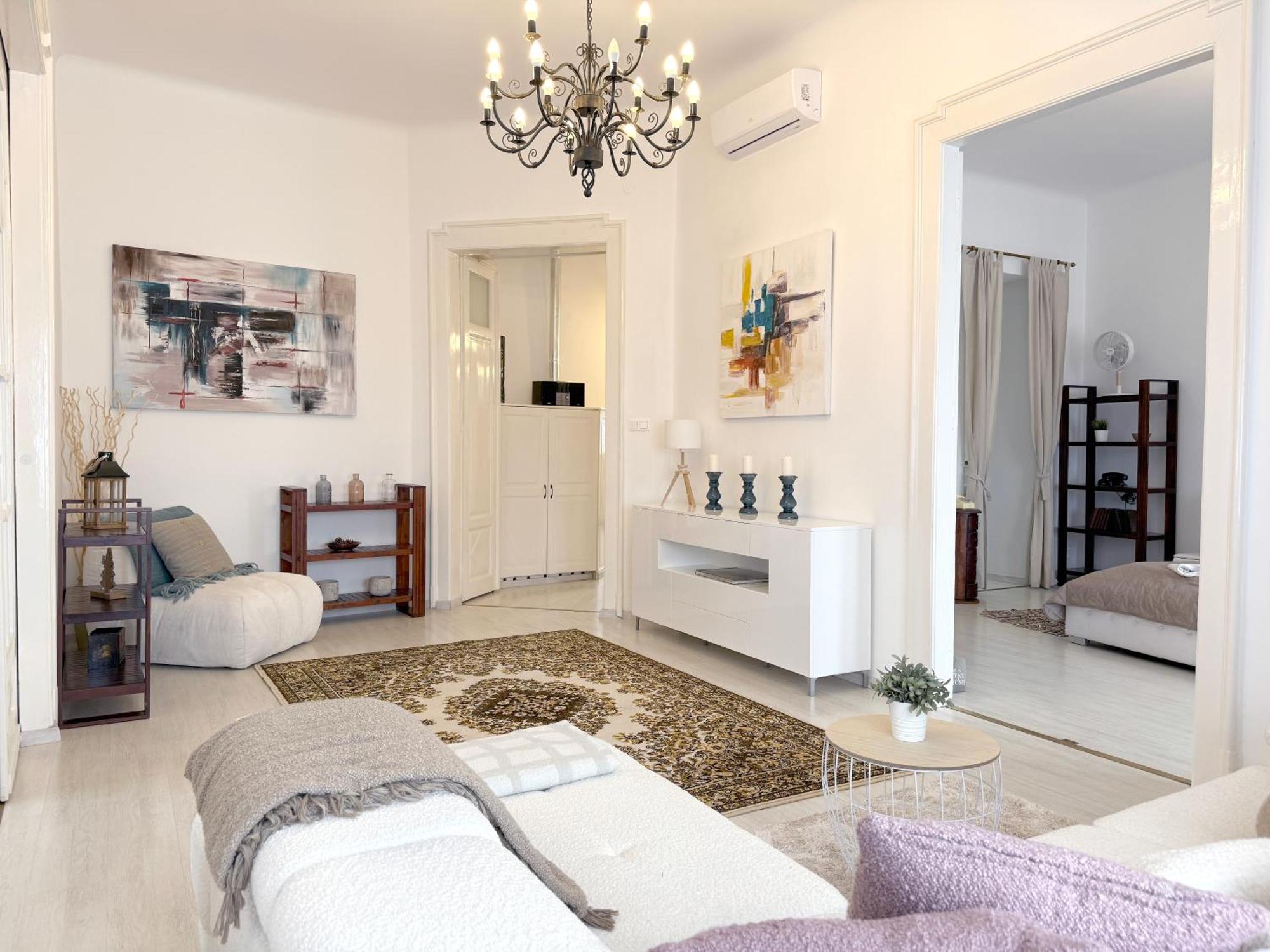 Elegant 125M2 Apartment In Center Of Budapešť Exteriér fotografie