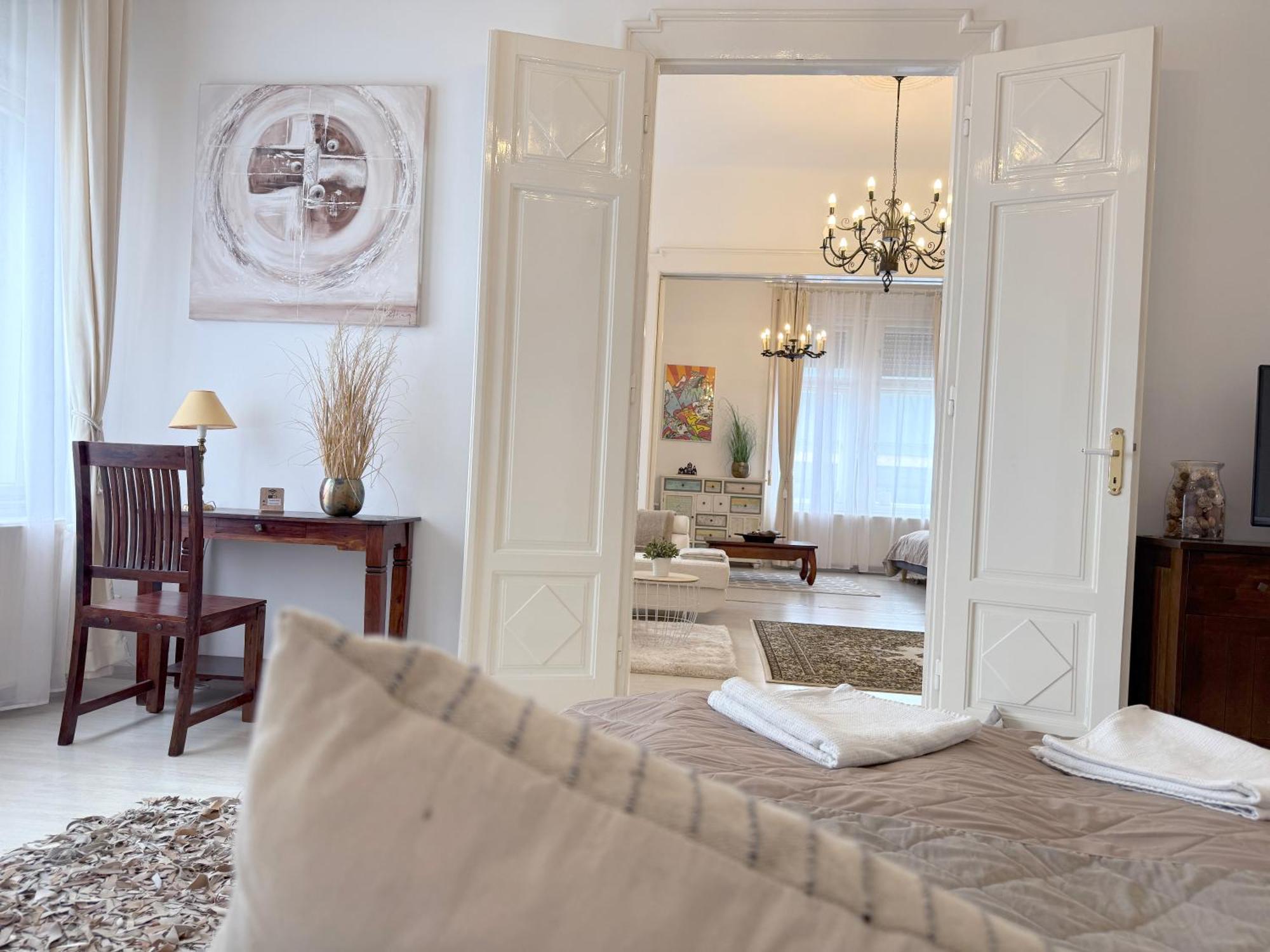 Elegant 125M2 Apartment In Center Of Budapešť Exteriér fotografie