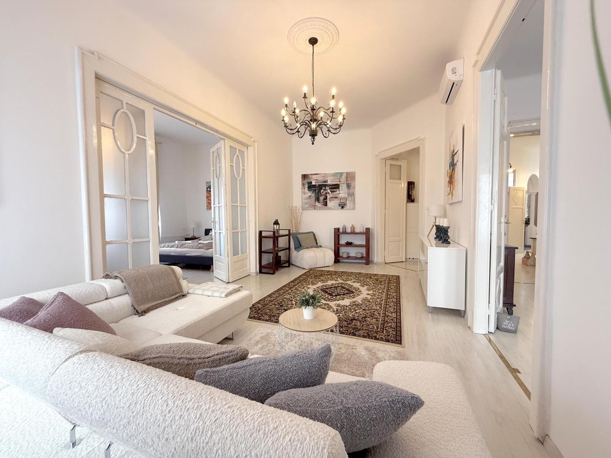 Elegant 125M2 Apartment In Center Of Budapešť Exteriér fotografie